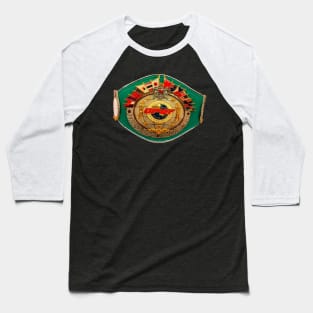 Oriental and Pacific Boxing Belt Baseball T-Shirt